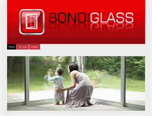 Tablet Screenshot of bondiglass.com.au